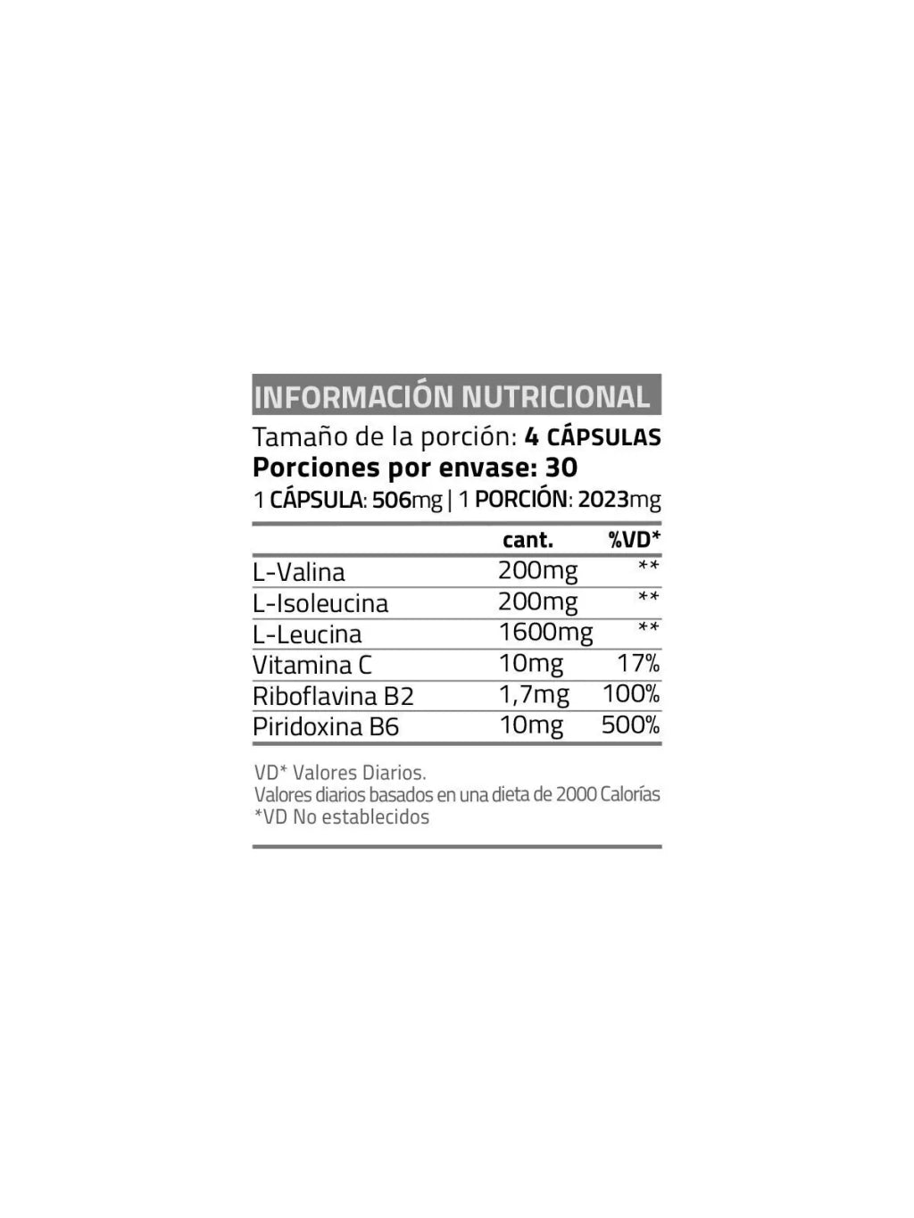 BCAA 2000 Star Nutrition