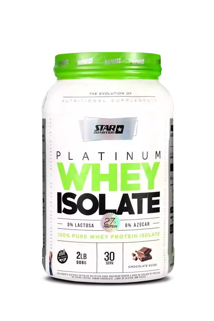 Platinum Whey Isolate 2 Lb Star Nutrition