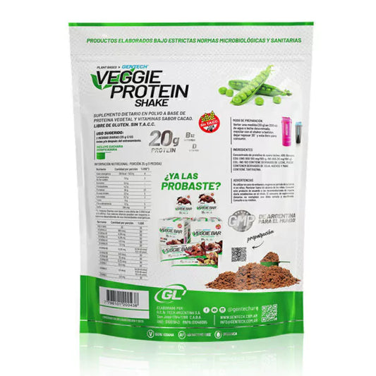 Veggie Protein Gentech 500 gr