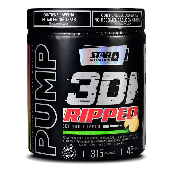 Pump 3D ripped Star Nutrition