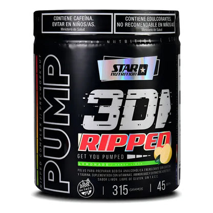 Pump 3D ripped Star Nutrition