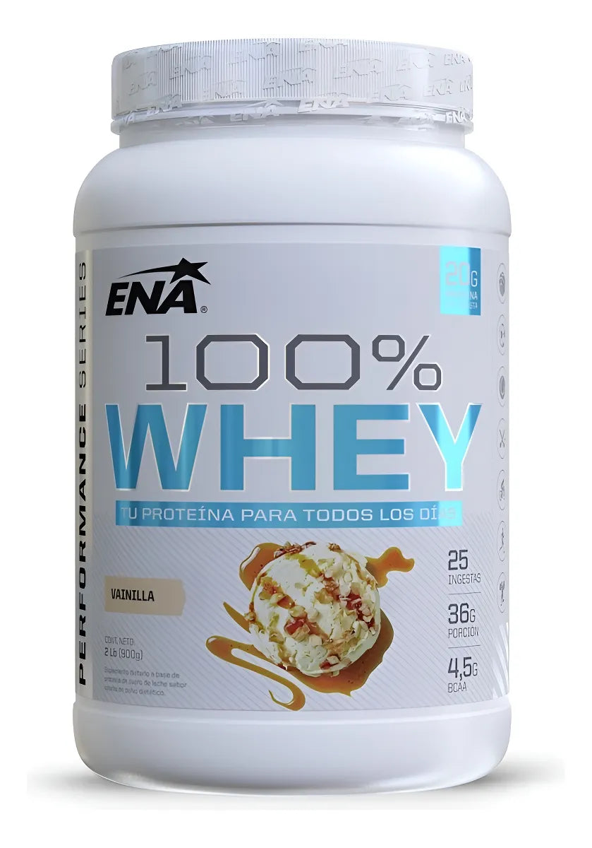 100% Whey 2 Lb - Whey Protein Proteina Ena