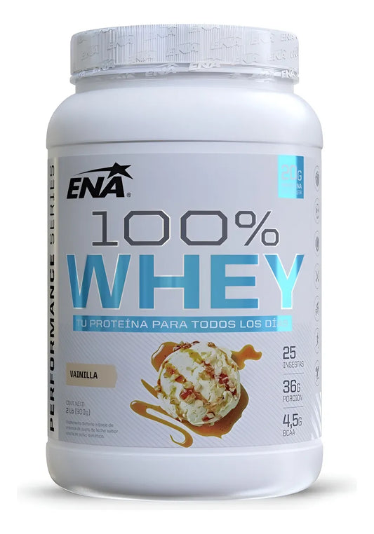 100% Whey 2 Lb - Whey Protein Proteina Ena