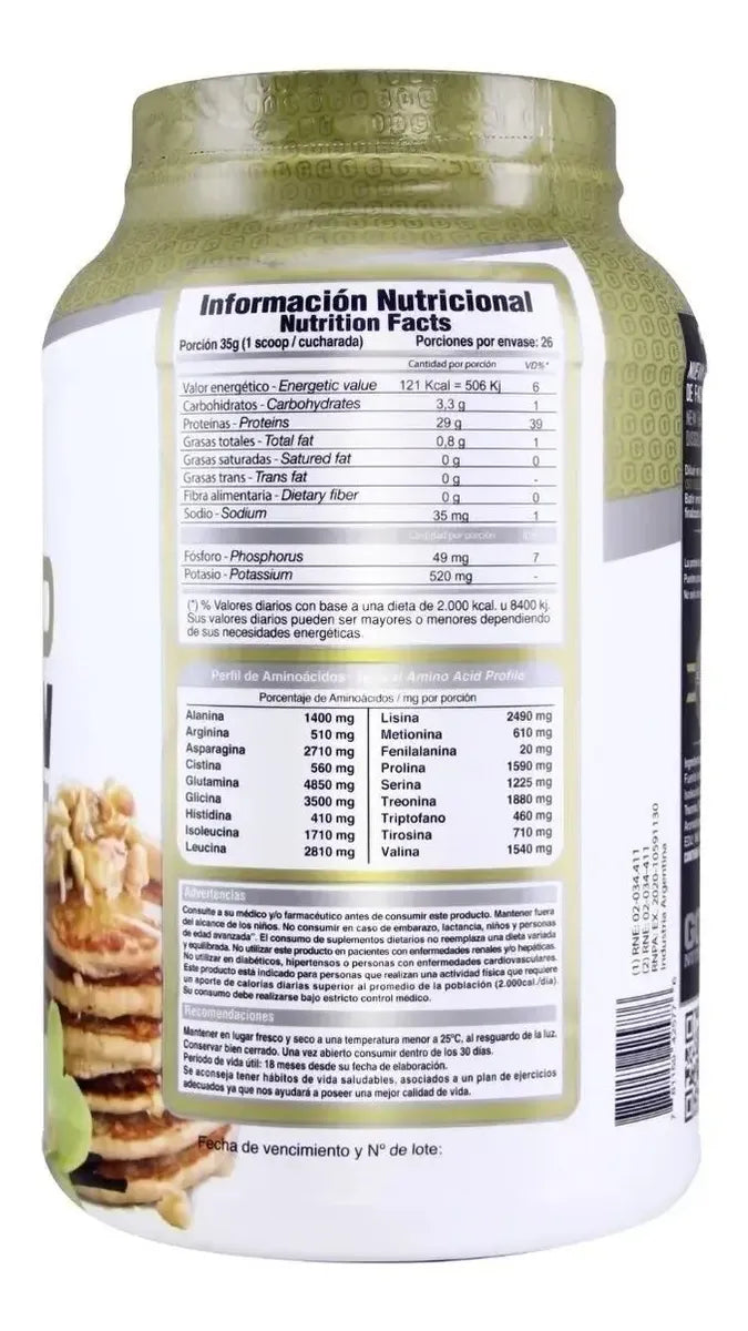 Iso Gold Protein 2lbs Gold Nutrition® Proteína Aislada
