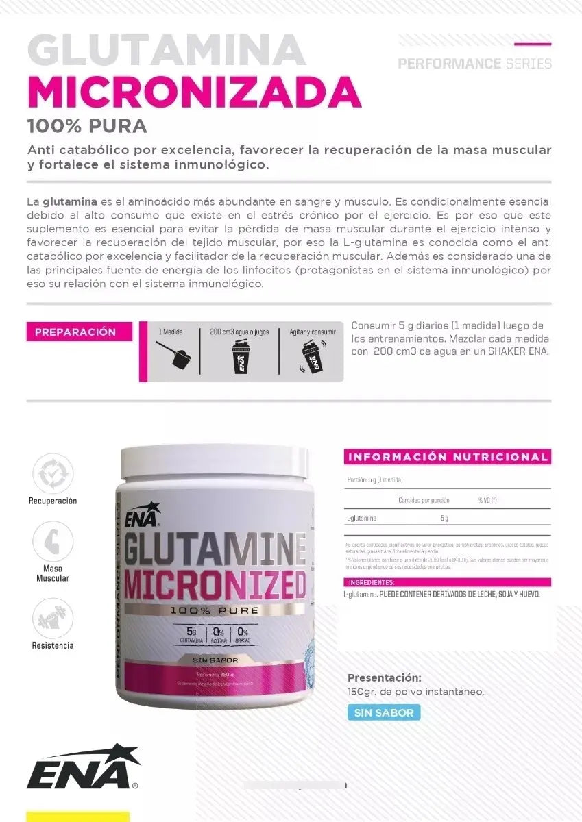 Glutamina ENA 300 gr