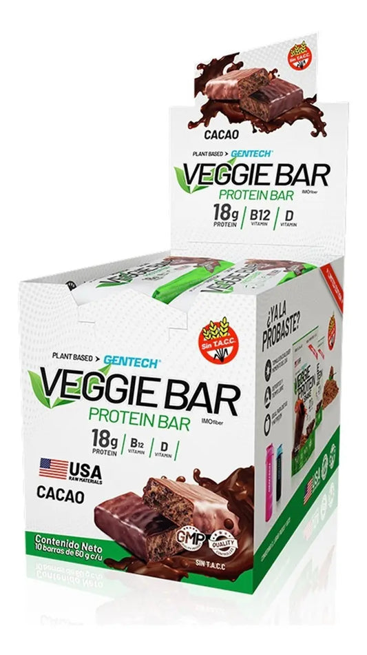 Caja Veggie bar (10 unidades)