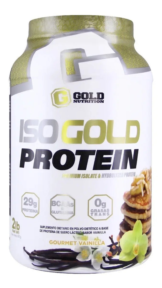 Iso Gold Protein 2lbs Gold Nutrition® Proteína Aislada