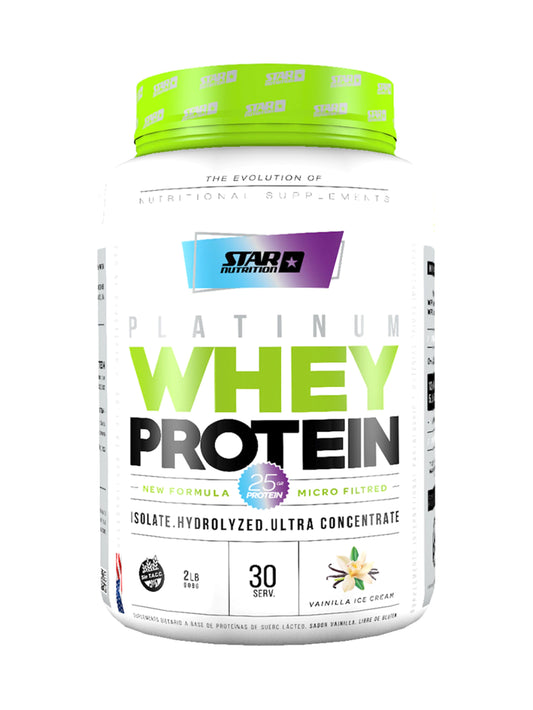 Platinum Whey Protein 2 lbs Star Nutrition