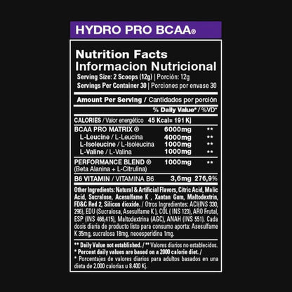 Hydro BCAA Pro Xtrenght