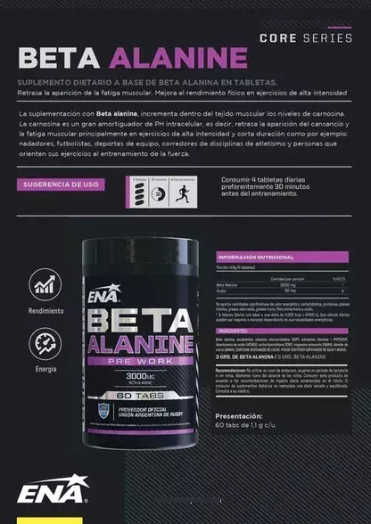 Beta Alanine Ena