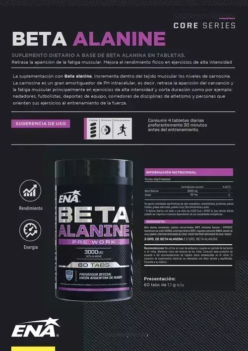 Beta Alanine Ena
