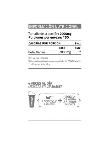 Beta Alanine Star Nutrition