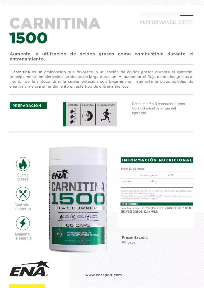 Carnitina 1500 Ena