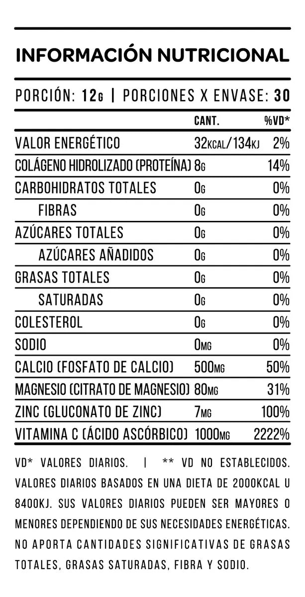 Collagen Plus 360gr En Polvo sabor limon Star Nutrition