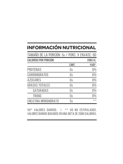 Creatina 300 gr Star Nutrition