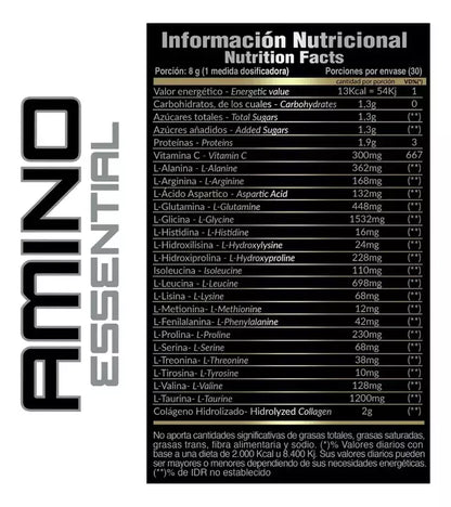 Amino Essential Eaas Gold Nutrition Aminoácidos