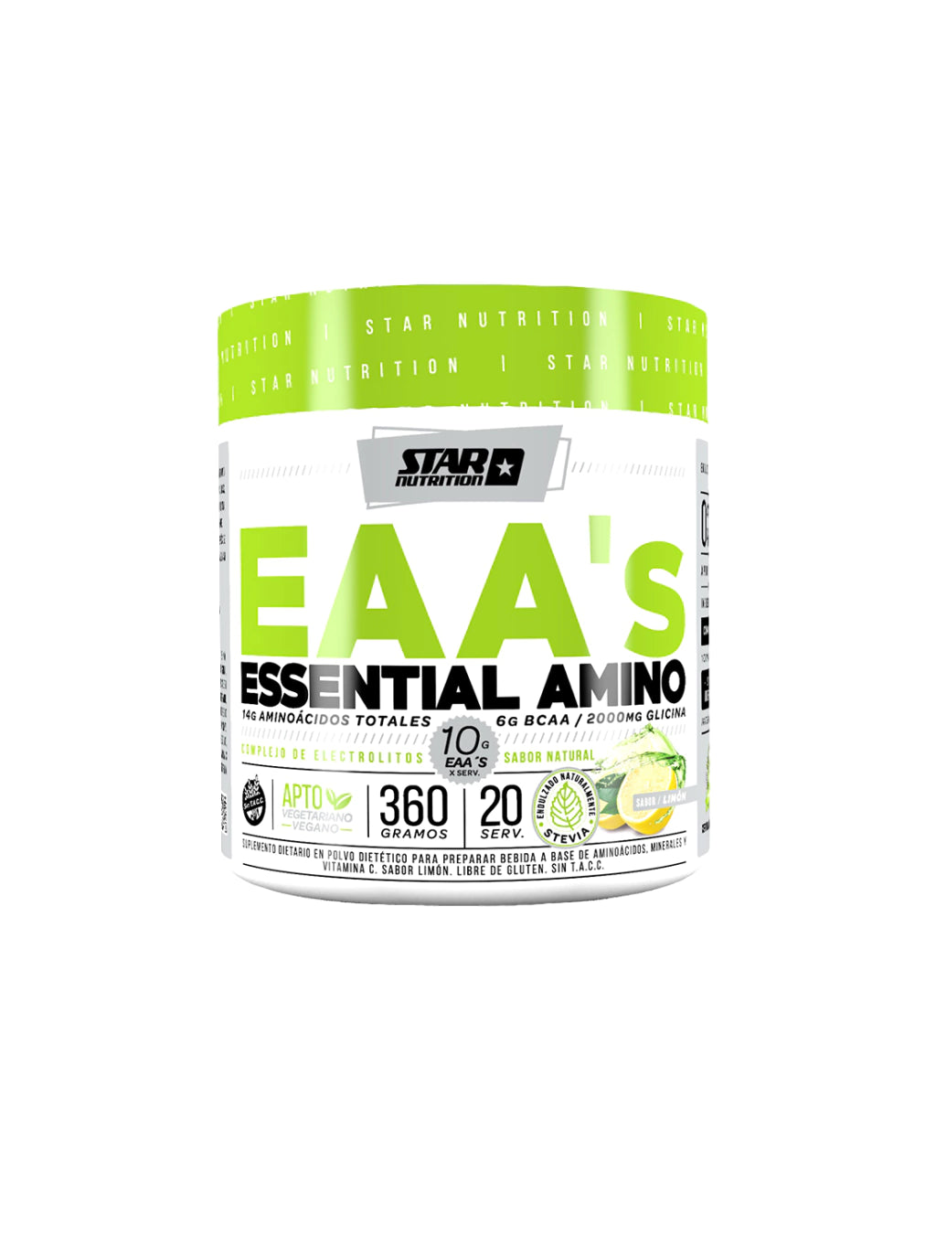 Essential Amino EAAs Star Nutrition