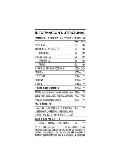Essential Amino EAAs Star Nutrition