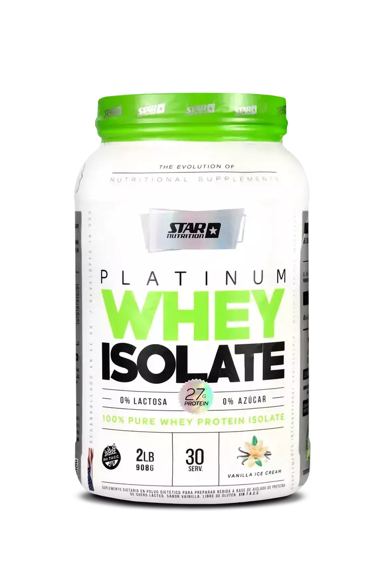 Platinum Whey Isolate 2 Lb Star Nutrition