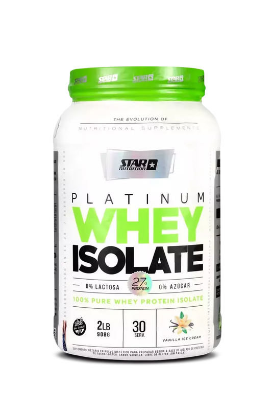 Platinum Whey Isolate 2 Lb Star Nutrition