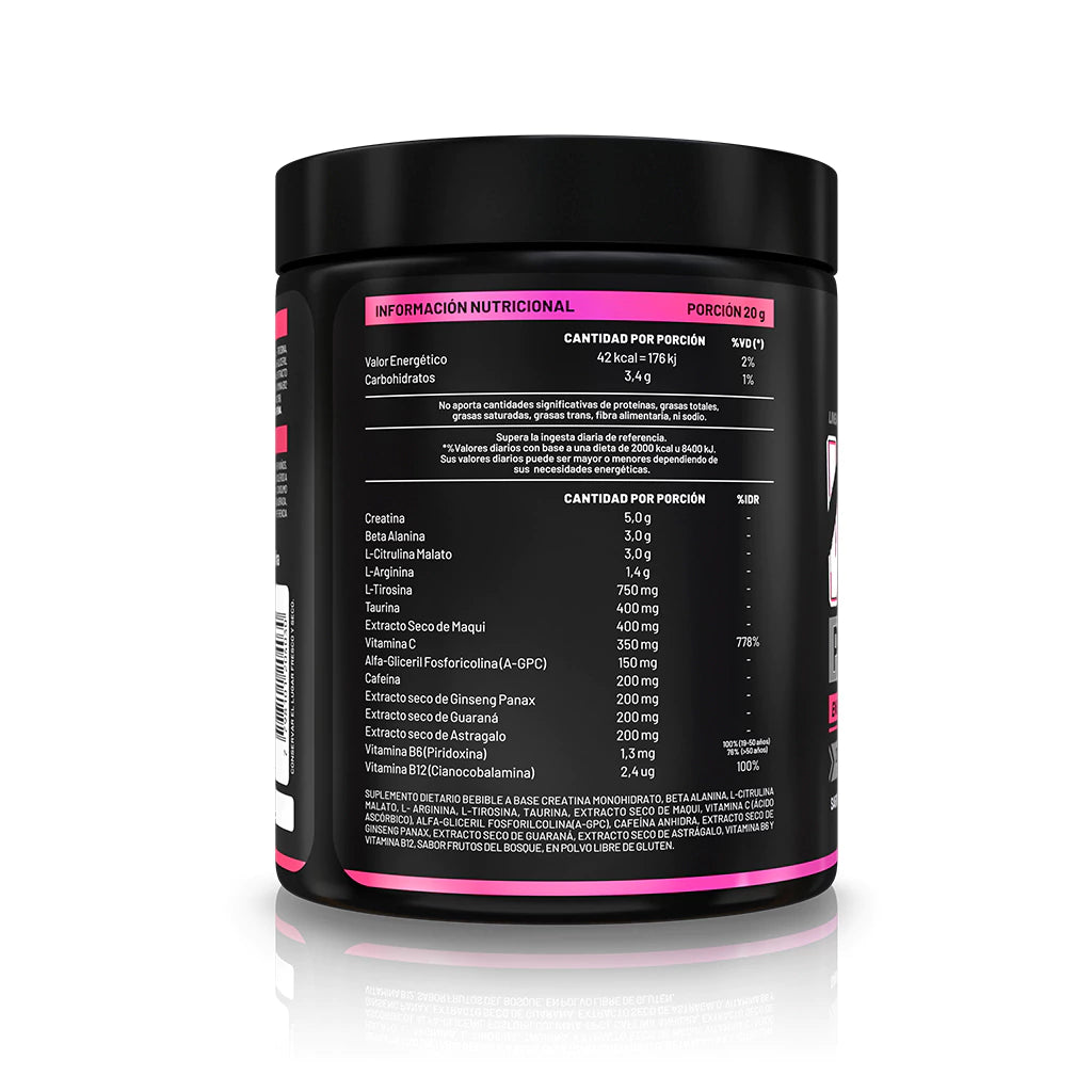 PRE WORKOUT WILD GENTECH